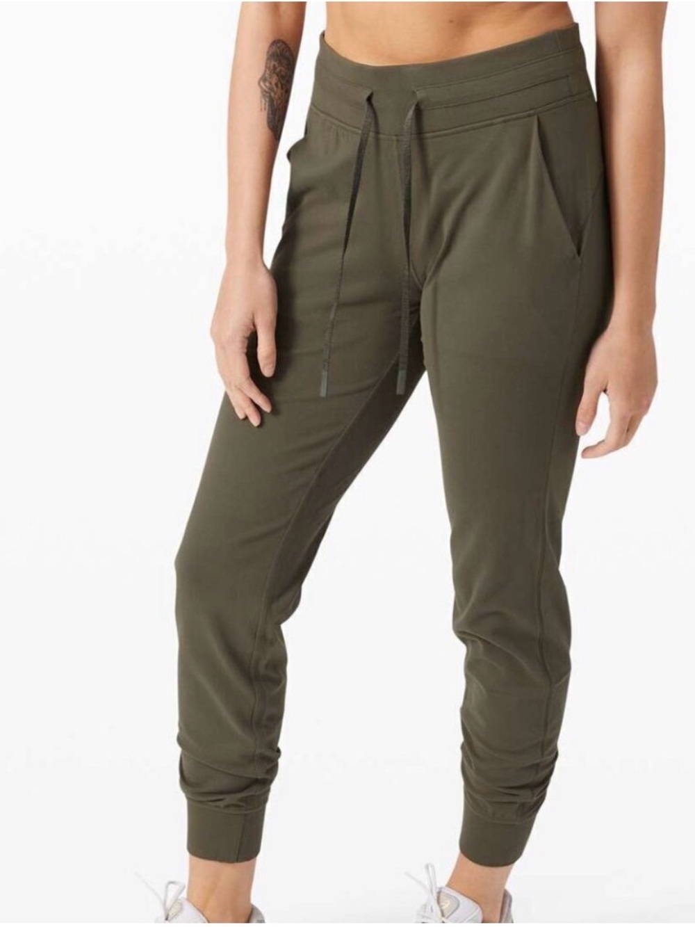 lululemon athletica Olive Green Jogger Track Pants